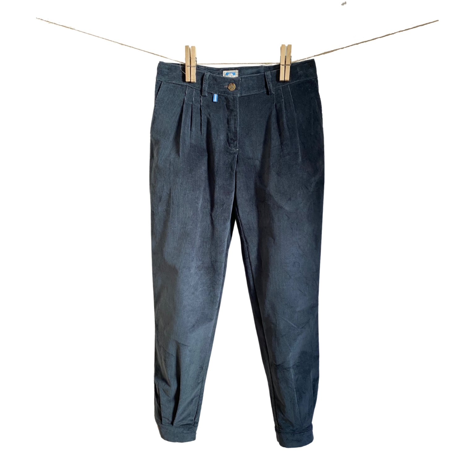 2 Bombacha de Campo Mujer, 100 Lino Gris Gaspeado Mulita